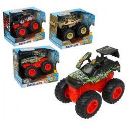HOT WHEELS VÉHICULE MONSTER TRUCKS BASH UPS ASST CAMIONS ARMES ET