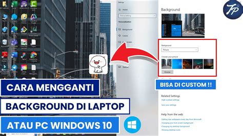 Cara Mengganti Background Di Laptop Atau PC Windows 10 Ubah