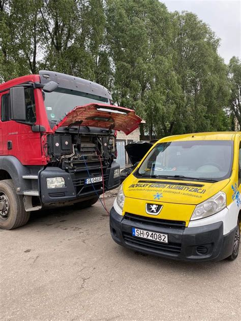 Mobilny Serwis Klimatyzacji W Samochodach Osobowych Maszynach Budowl