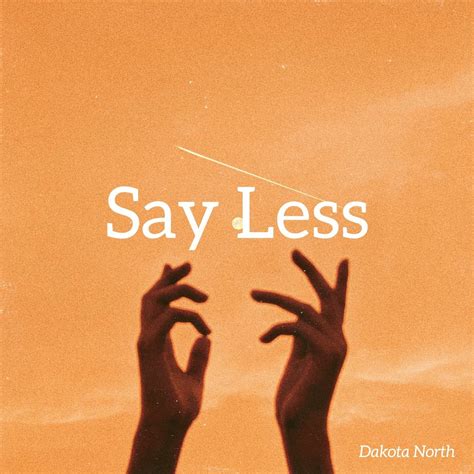 Say Less By Dakota North On Beatsource