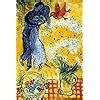 Amazon Les Amoureux Aux Marguerites By Marc Chagall Poster Print