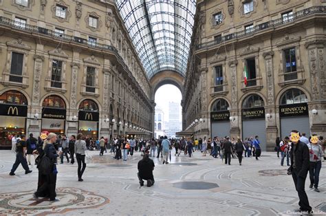 Piazza Del Duomo In Milan, One Of The Most Famous Squares In Italy