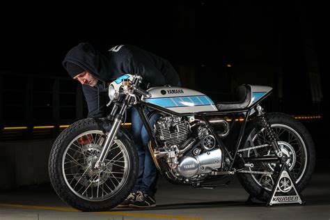 Supercharged The Yamaha SR400 Gets Kruggered Bike EXIF