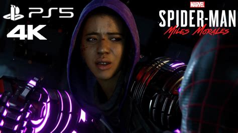 Spider Man Miles Morales Final Boss Fight Ending Phin K Ps