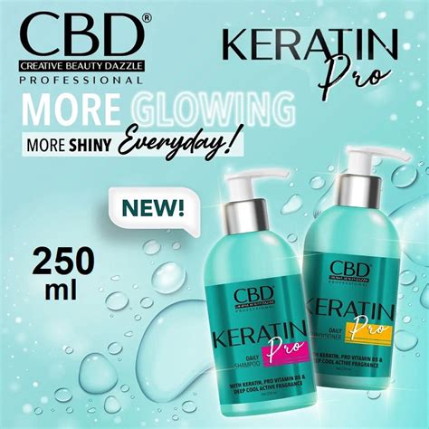 Jual CBD Keratin Pro Daily 250ml Shopee Indonesia