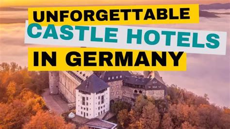 10 Unforgettable Castles In Germany That You Can Call Home For A Spectacular Night 🏰 - Germany ...