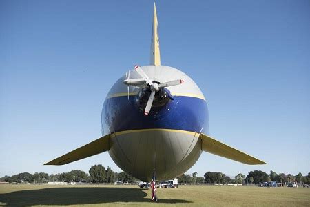 Goodyears New Wingfoot One Flies Home The Lighter Than Air Society