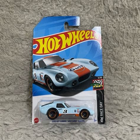 Jual Hot Wheels Shelby Cobra Daytona Coupe Gulf Shopee Indonesia