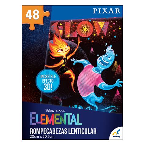 Rompecabezas Lenticular Novelty Disney Elemental 48 Piezas Coppel