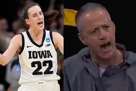 Caitlin Clarks Dad Caught On Camera Appearing To Tell Iowa Star To