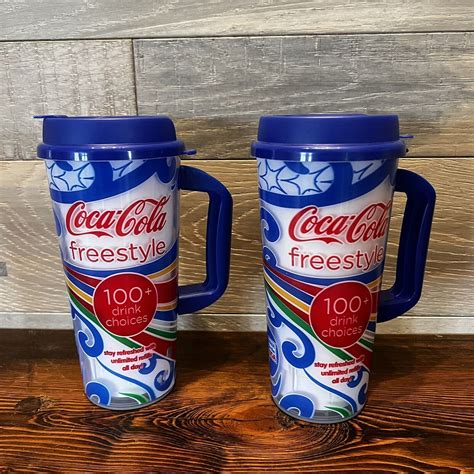 Lot Universal Studios Florida Coca Cola Freestyle Refillable Cup Mug