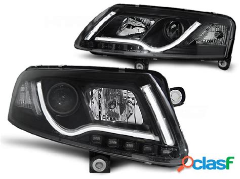 Audi A P Led Faros Delanteros Luz Diurna Tube Lights Neg