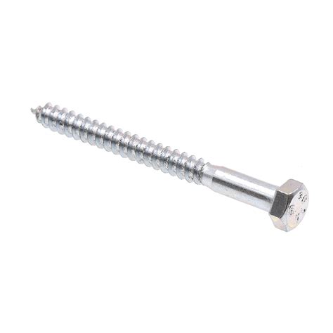 9055762 Hex Lag Screws 516 In X 3 12 In A307 Grade A Zinc