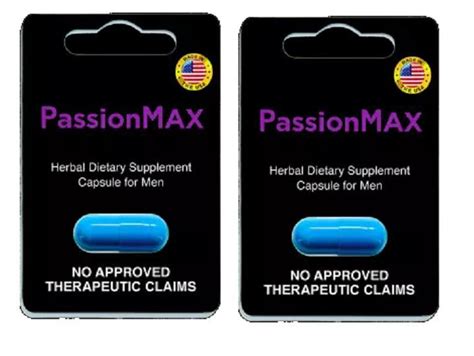 Passionmax Herbal Supplement For Men 2 Capsules Passion Max Lazada Ph