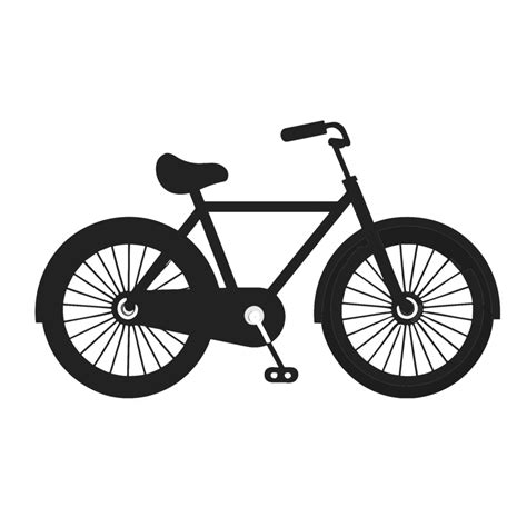 Beautiful Cycle Silhouette - 24632678 PNG