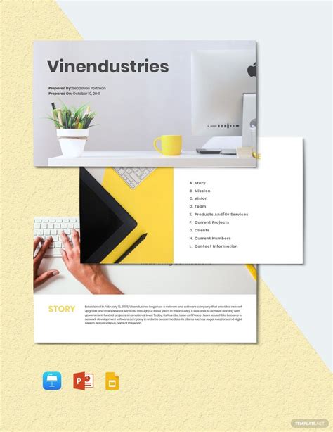 FREE IT and Software Presentation Template - Download in PDF, PPT ...