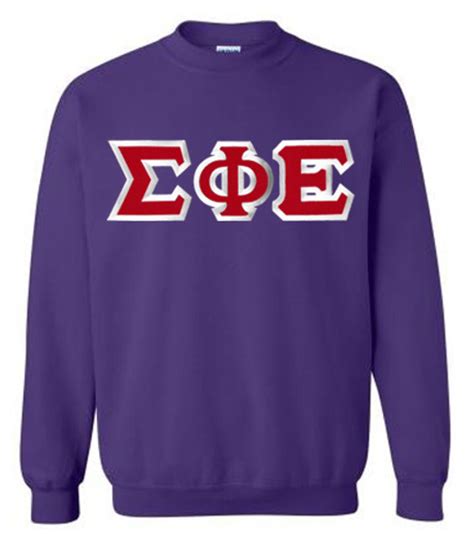 Sigma Phi Epsilon Custom Twill Crewneck Sweatshirt Greek Gear