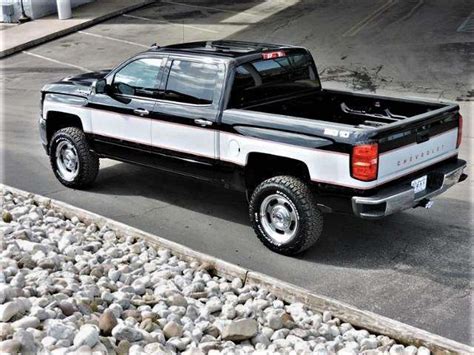 Retro 2018 Chevy Silverado Big 10 Conversion Proves Two Tone Truck