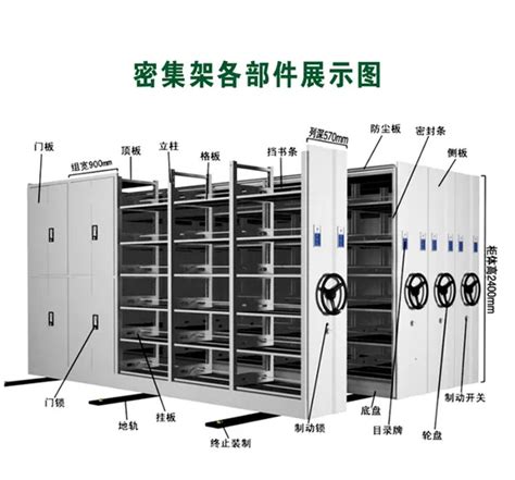 Mobile Rack Storage System Drawings Filing Metal Cabinets Intelligent