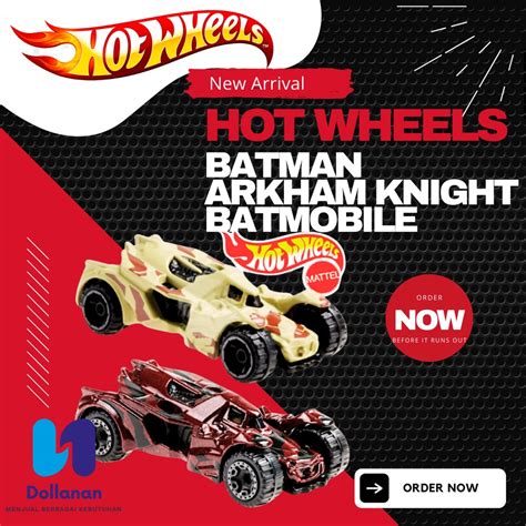 Batman Arkham Knight Batmobile Hot Wheels Shopee Singapore