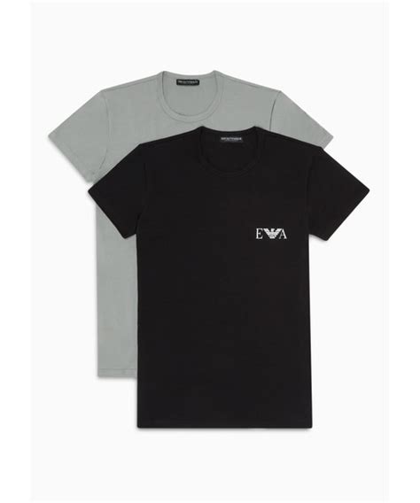 Emporio Armani（エンポリオアルマーニ）の「【エンポリオ アルマーニ】ラウンジウェア スリムフィットtシャツ2枚セット ボールド