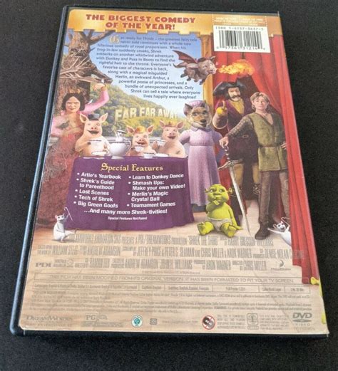 Shrek The Third Dvd Full Screen Version The Best Shrek Yet