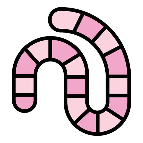 Snake worm icon vector flat 28228079 Vector Art at Vecteezy