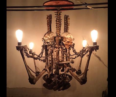 Skeleton Chandelier