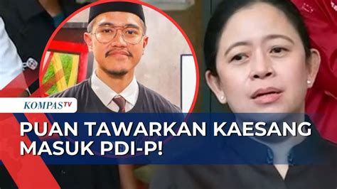 Kaesang Pangarep Ditempel Terus Oleh Psi Juga Dapat Tawaran Masuk Pdi