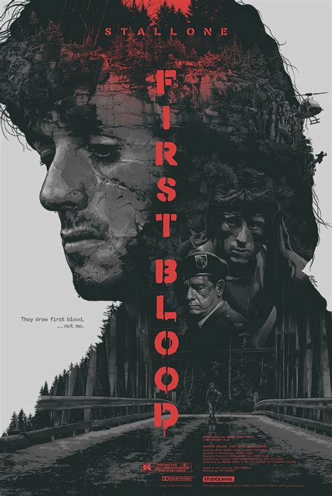 Rambo Tribute Poster Art - FIRST BLOOD — GeekTyrant