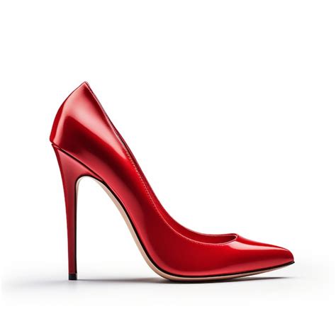 Premium AI Image | elegant red high heels