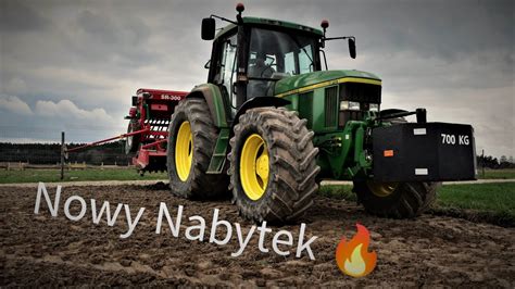 Siew Grochu Z Nowym Nabytkiem John Deere Youtube