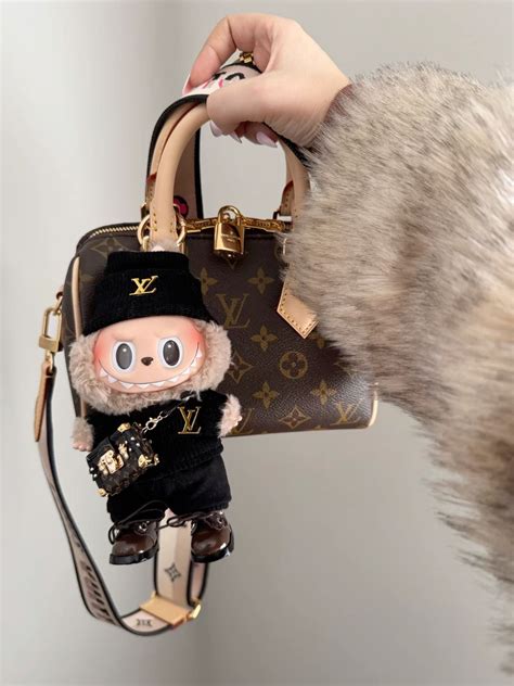 Labubu in Louis Vuitton🤎 in 2025 | Trendy purses, Preppy bags, Lv bumbag