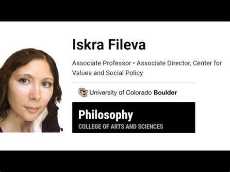 Prof Iskra Fileva Associate Director Center For Values And Social