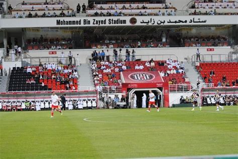 Al Jazira Mohammed Bin Zayed Stadium Capacity | Al-Jazira Club Stadium ...