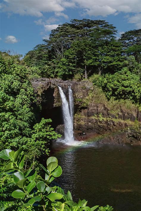 Rainbow Falls Hilo Hawaii Photograph By John Haldane Fine Art America