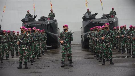 Tni Angkatan Laut Gelar Apel Pasukan Kesiapsiagaan