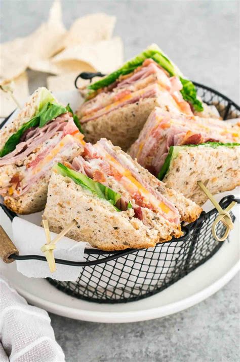 Club Sandwich Easy And Tasty Lunch Idea Delicious Meets Healthy