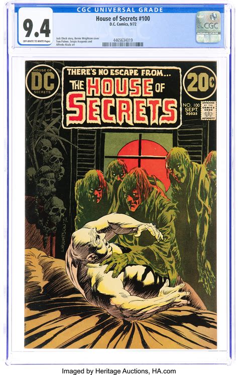 House of Secrets #100 (DC, 1972) CGC NM 9.4 Off-white to white | Lot