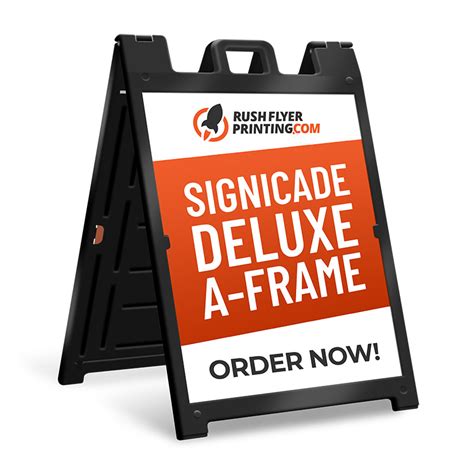 Signicade Deluxe A Frames Same Day Printing Print Miami