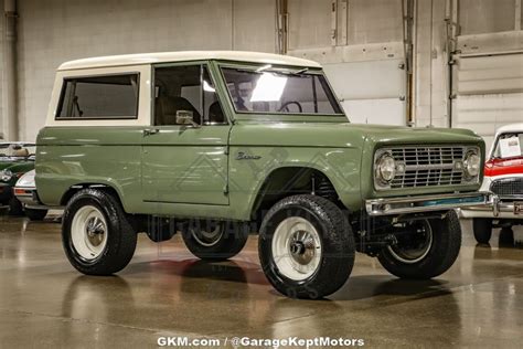 1970 Ford Bronco Sold | Motorious