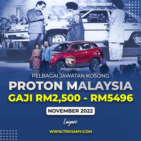 Jawatan Kosong Proton Kini Dibuka Di Seluruh Malaysia Tahun