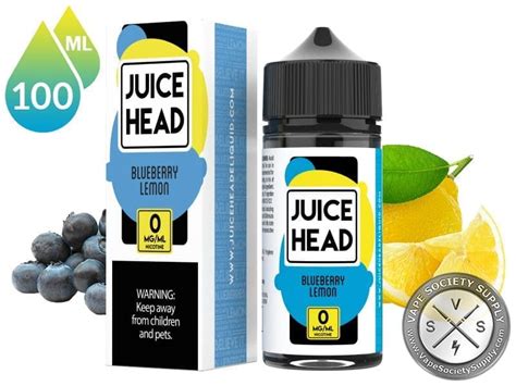 Blueberry Lemon By Juice Head Vape Juice