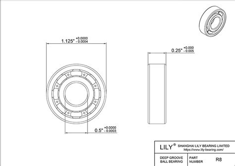 R Zz Single Row Radial Ball Bearings Ntn Lily Bearing