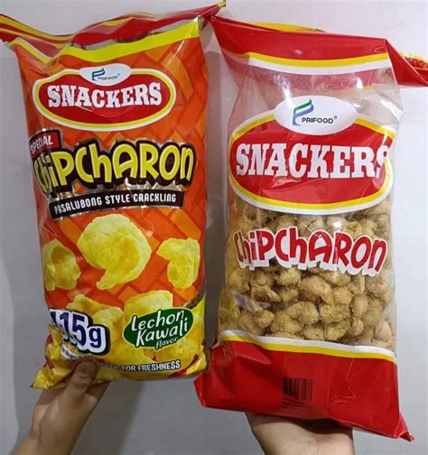 Prifood Snackers Chipcharon Lechon Kawali 415 G Sukat Sili Lazada PH