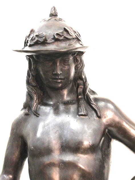 David del Donatello sculpture in bronze For Sale at 1stDibs