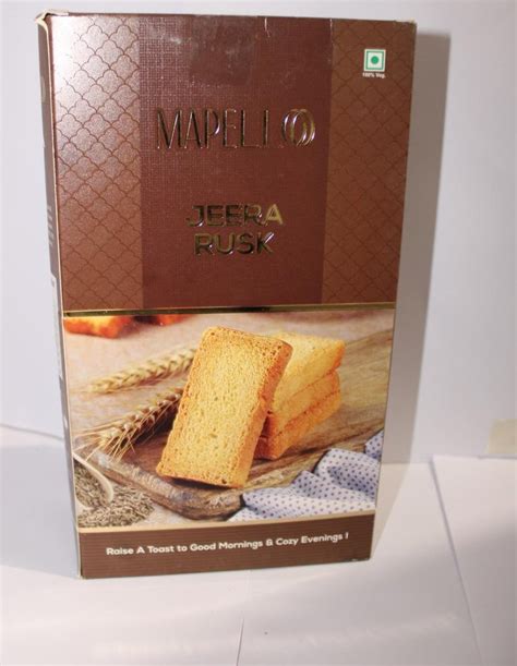 Jeera Rusk Packaging Size 250 Gram Packaging Type Box At Rs 105