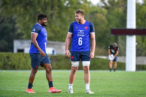 Coupe Du Monde Xv De France Jonathan Danty Et Anthony Jelonch