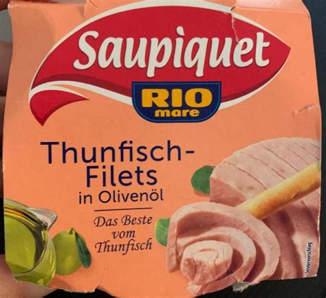 Saupiquet Thunfisch Filets In Sonnenblumen L Rio Mare