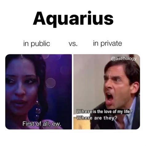 aquarius • zodiac • memes on Instagram: “Follow @aquariusheesh for more ...